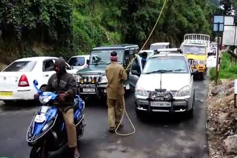 Vehicles are conditionally allowed inside Kodaikanal