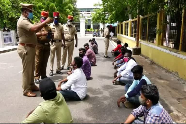 Karaikal Law College Students Protest