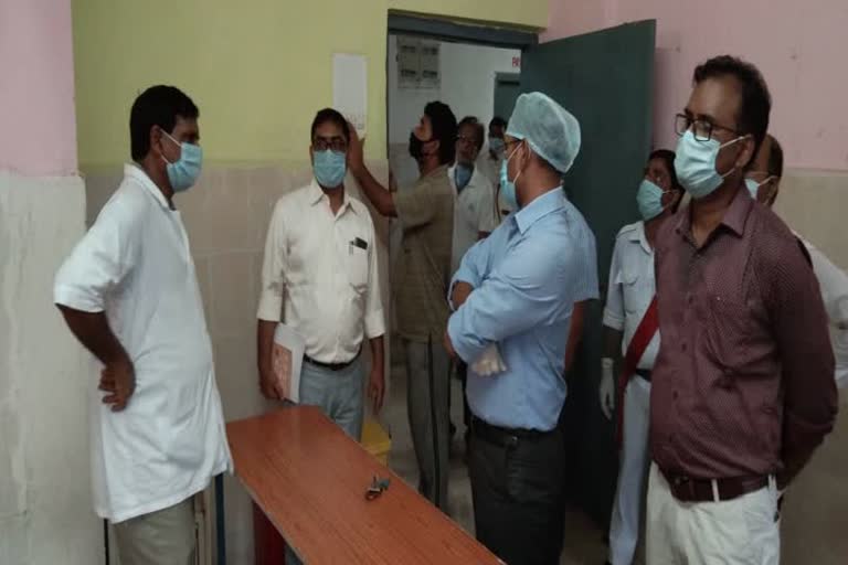 Surprise inspection of sadar hospital