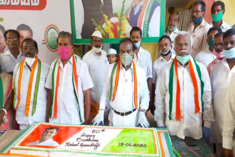 Rahul Gandhi's Birthday Celebrated at Kanyakumari