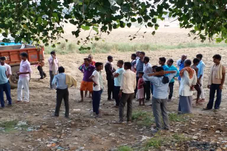 raids against illegal sand mining on punpun river