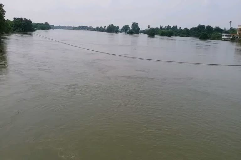 water level decreased of budhi gandak river