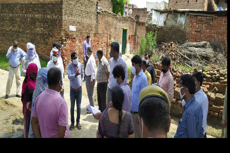 nodal officer inspected in jalaun