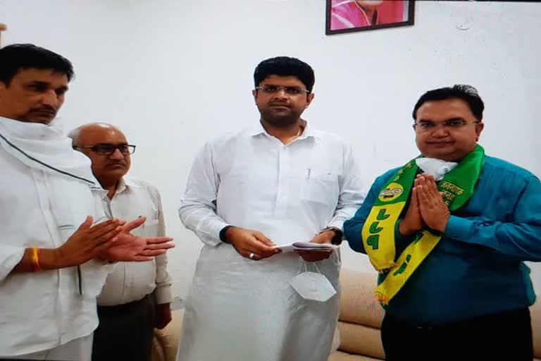 Lsp leader Kamlesh Kumar join jjp in Chandigarh