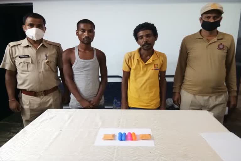 Two drug peddlers apprehended by Diphu Police, brown sugar recovered