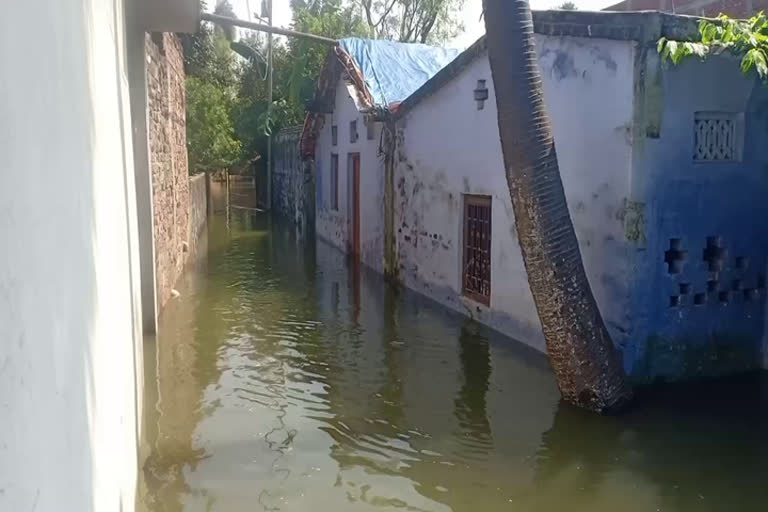 water logging in sadar block office 