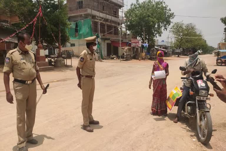 lock down in yadadri bhuvanagiri