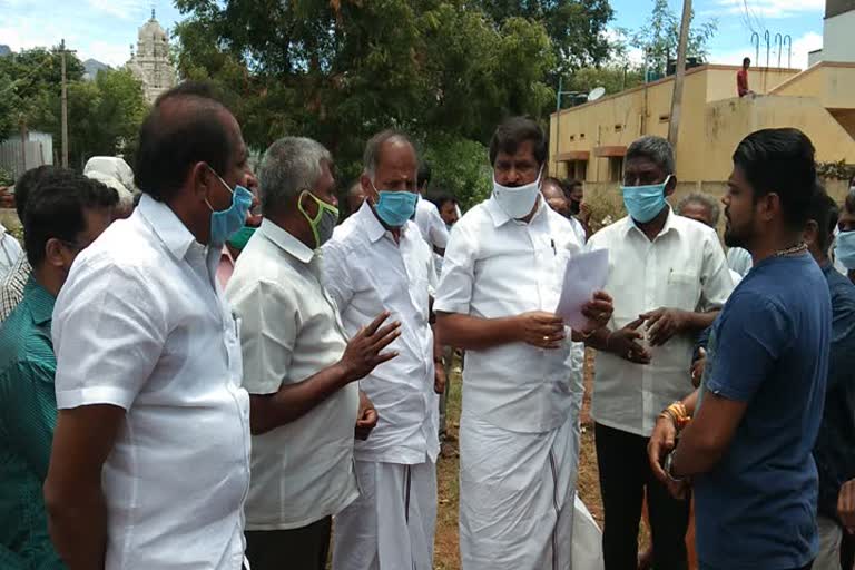Foundation for Reconstruction of Roads in Kovai- MLA participation