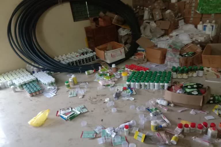 Expiry date medicines seized