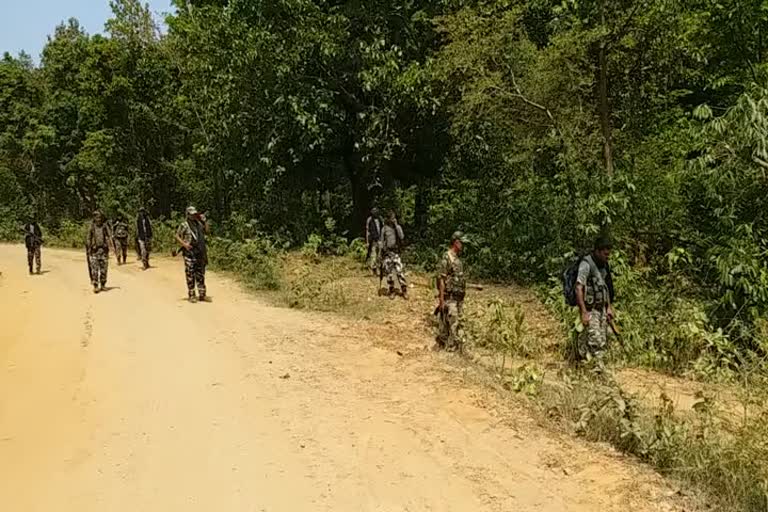 Police alert regarding Naxal activity in Dalma area of ​​Seraikela