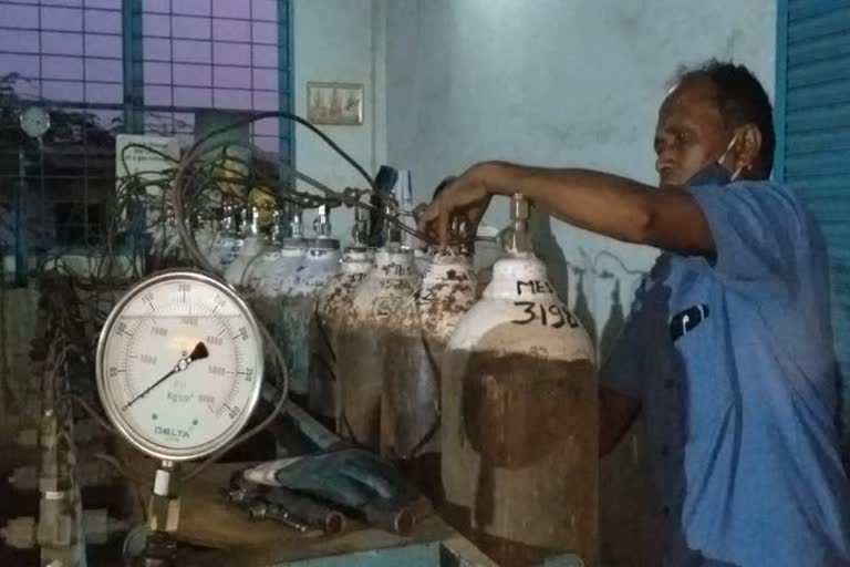 Oxygen production in koppal district