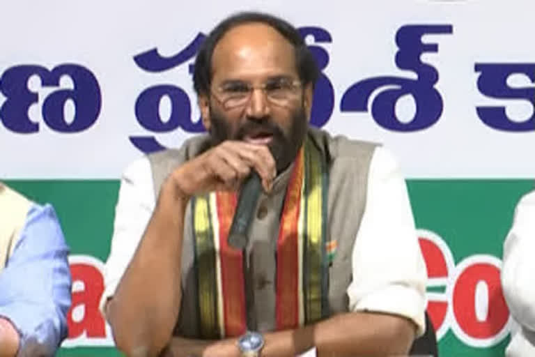 uttam kumar reddy, uttam leeter to governor on land occupations