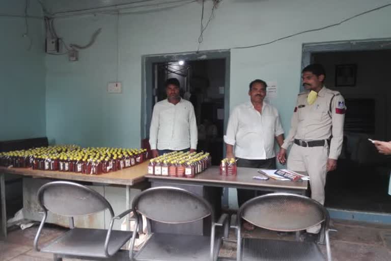 Illegal liquor seized