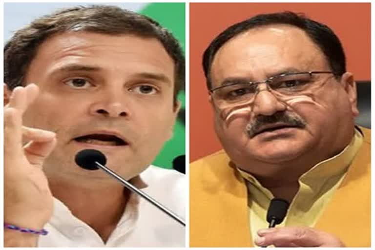 BJP chief J P Nadda attacks Rahul Gandhi over his remarks on the Sino-India face-off in Ladakh.