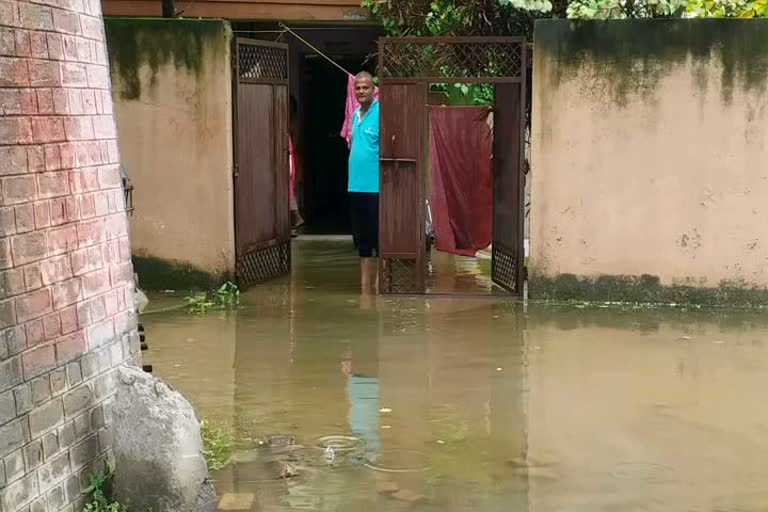 water logging in house