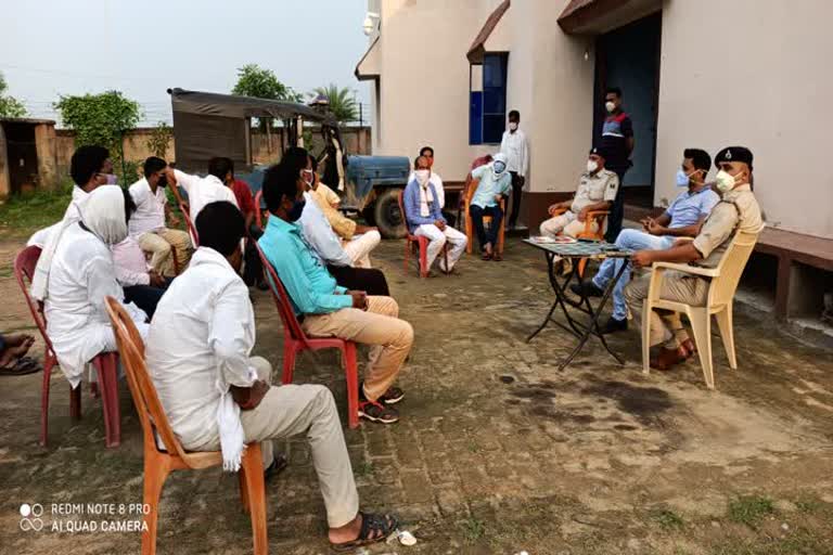 peace committee meeting for bakrid festival