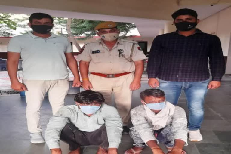 accused arrested, theft case, Kalwar news