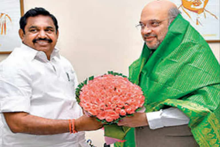 Amit Shah to visit Tamil Nadu - BJP vs ADMK