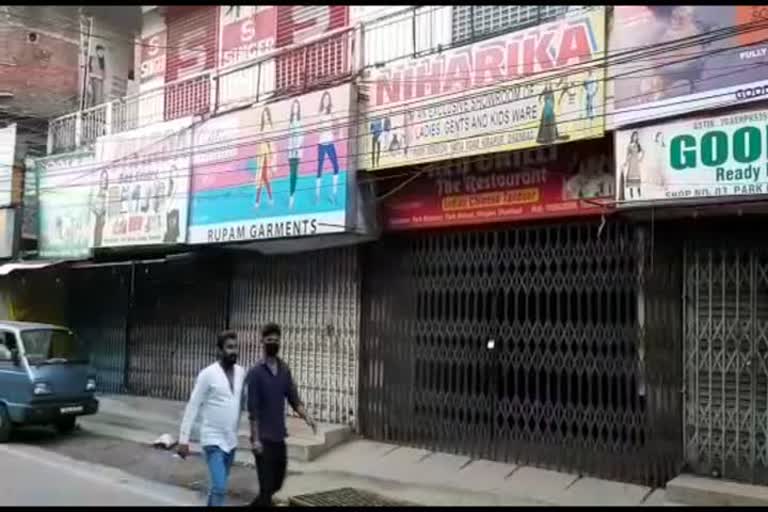 Shops closed on time after decision of Chamber in Dhanbad