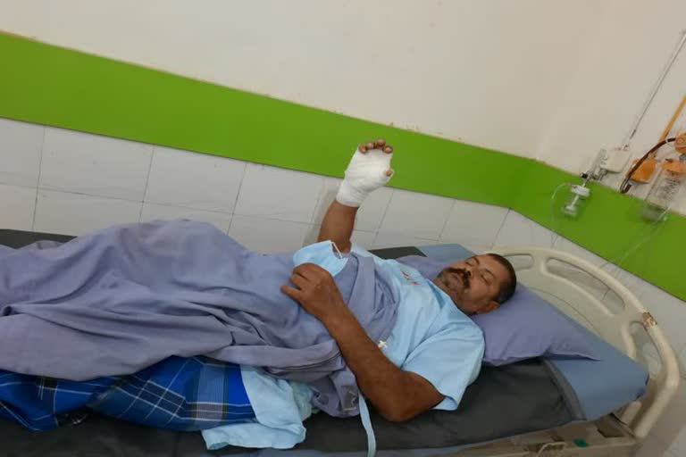 Congress leader brother injured due to current in Ranchi