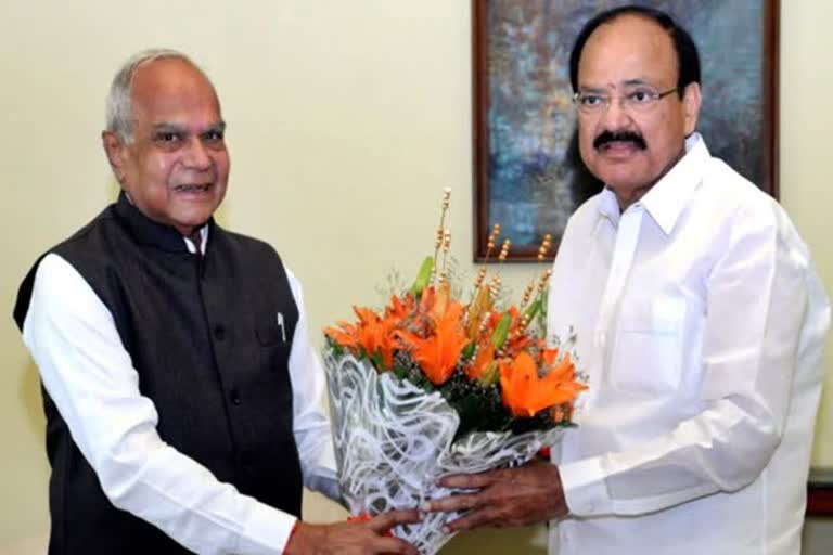 Governor meets vice president