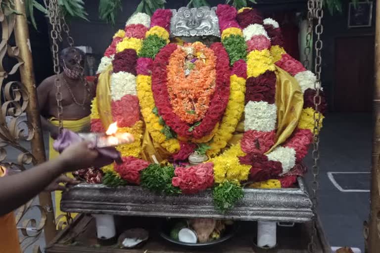 Lakshmi Puja, Yadadri Balalayam, yadadri temple