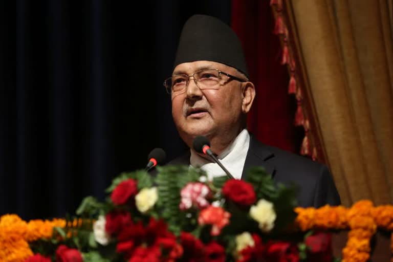 Prime minister oli to delhi