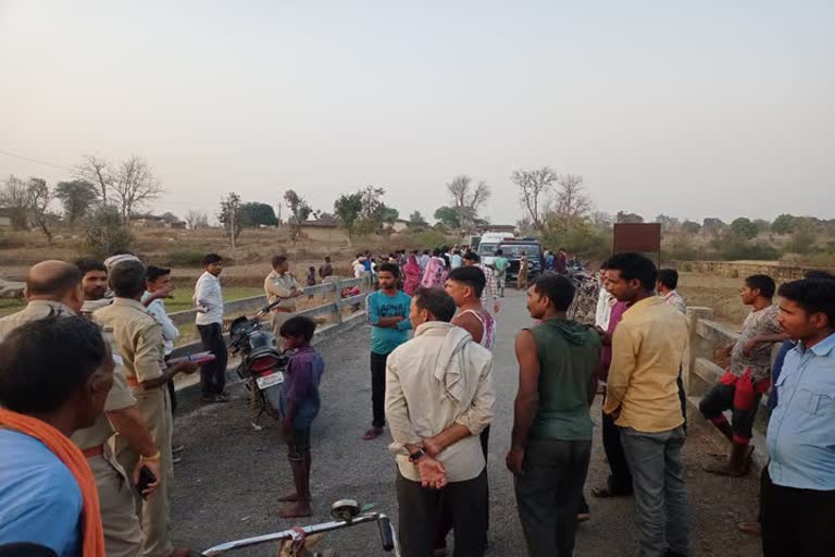 Road accident in babhani