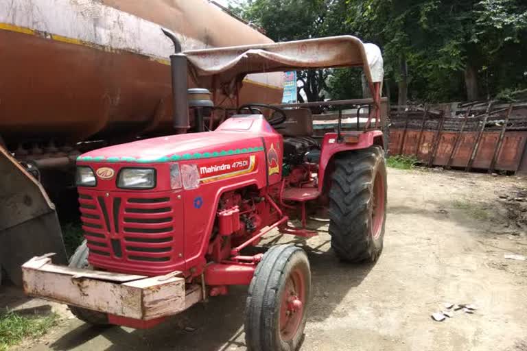 seized tractor