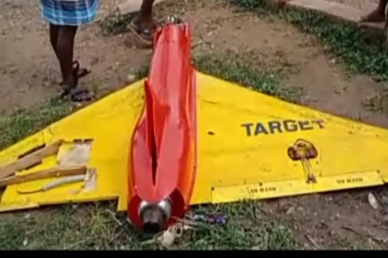 small aircraft found which named Target at palaverkadu