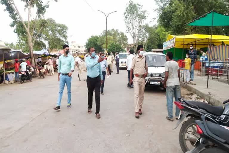 challan action for not applying masks