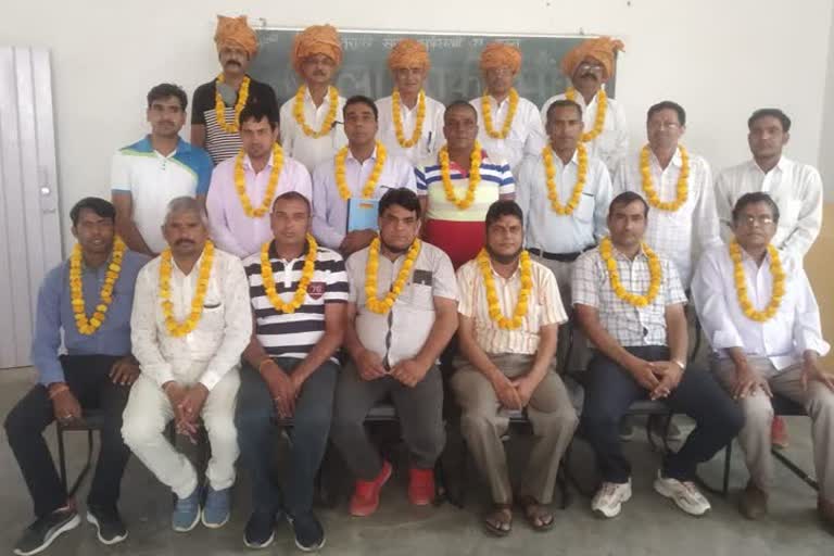 District swimming association, election, khandela