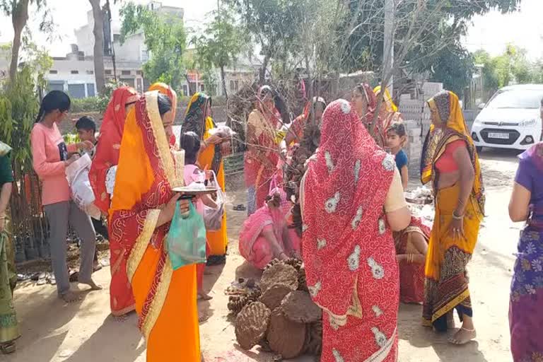 Alwar news, worship Holi 