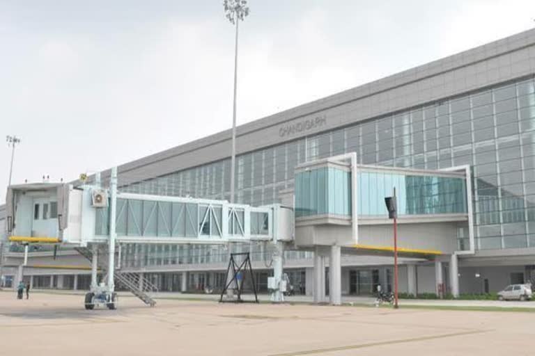 Flights operated from Chandigarh Airport