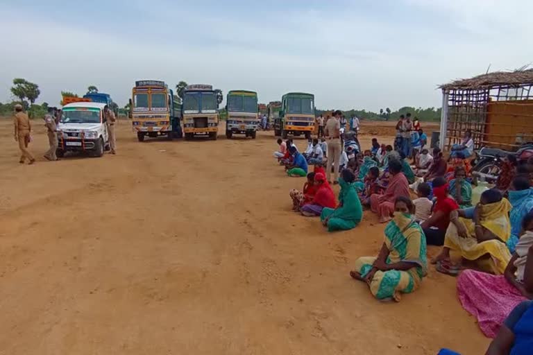 protest in sirkazhi