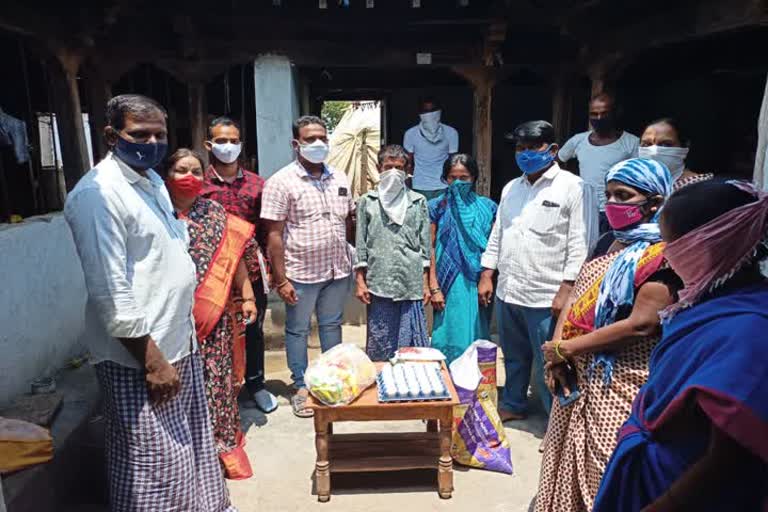 Child care officer osa srinivashelp to Orphaned girl in nirmal