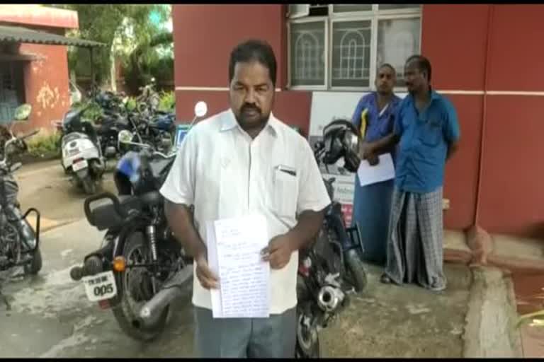 Case filed against the soldier who attacked the village panchayat secretary with a stick!