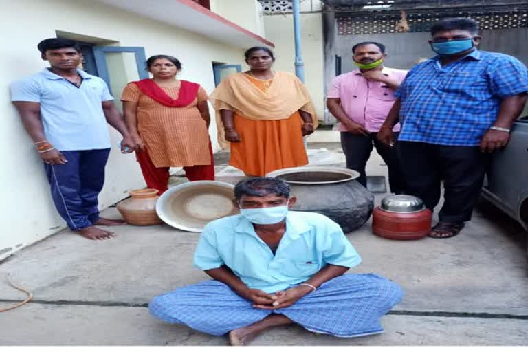 Man arrested with illicit liquor at Thiruvallur