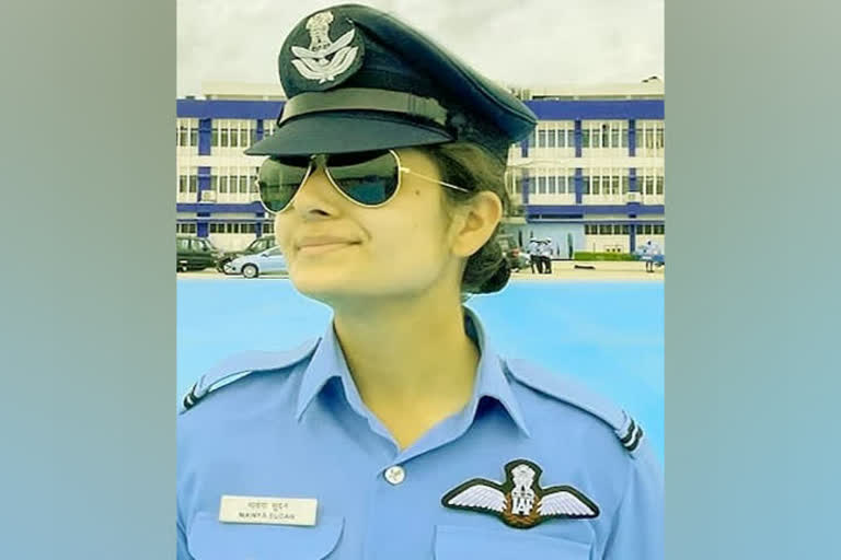  Mawya Sudan first woman fighter pilot in IAF from first woman fighter pilot in IAF from J-K's Rajouri ജമ്മു കശ്മീരിലെ രാജൗരി ജില്ല മാവിയ സുഡാൻ