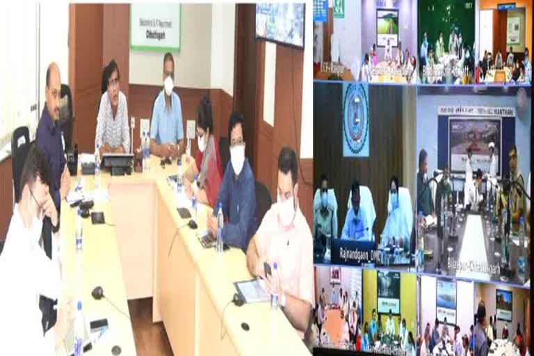 Chief Secretary RP Mandal took meeting