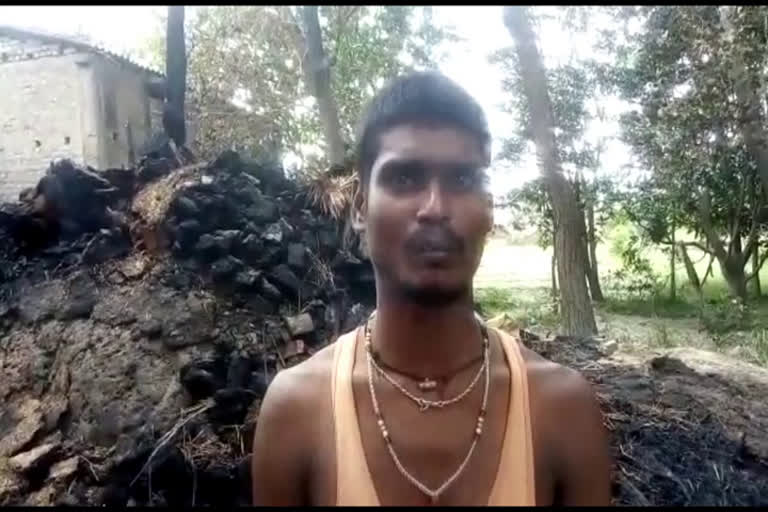 millions of property burnt to ashes due to house fire in darbhanga