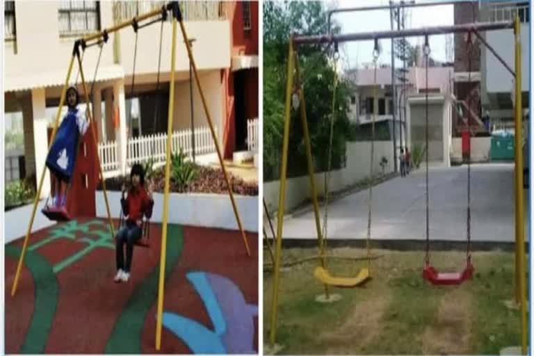 Jalore news, rainbow climbers in school