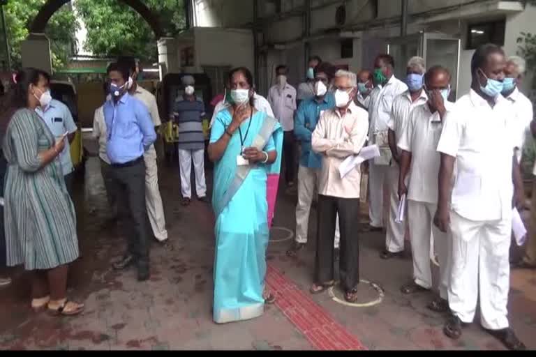 Health department workers strike in Pondicherry