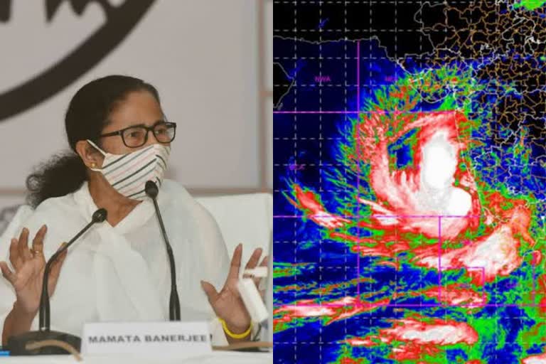  Cyclone in West bengal പശ്ചിമ ബംഗാളിൽ ചുഴലിക്കാറ്റിന് സാധ്യത മമത ബാനർജി Bengal chief minister mamatha banerji
