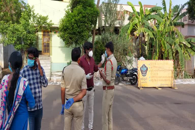 corona case in alamuru mandal 