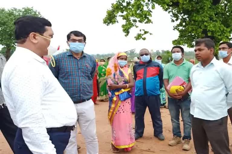 Gariaband collector inspected Gowthan