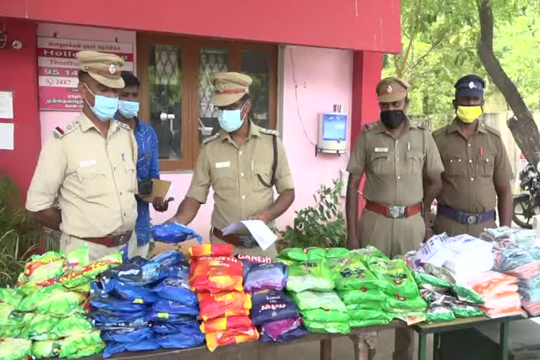 Shop owners arrested for selling tobacco products