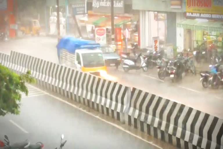 Heavy rain in Namakkal