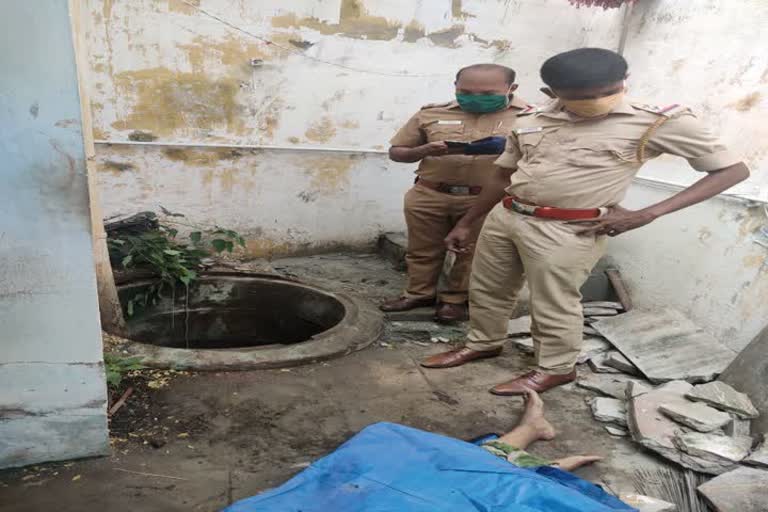 Old Dead Failing Rain Water Tank In Madurai