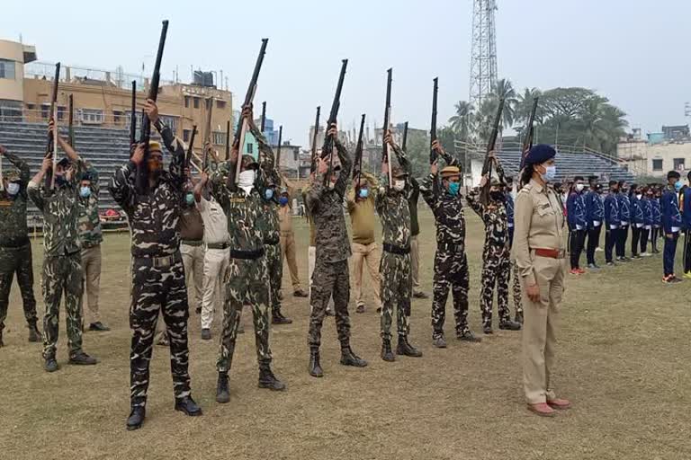 73rd Republic Day Celebration In Malda